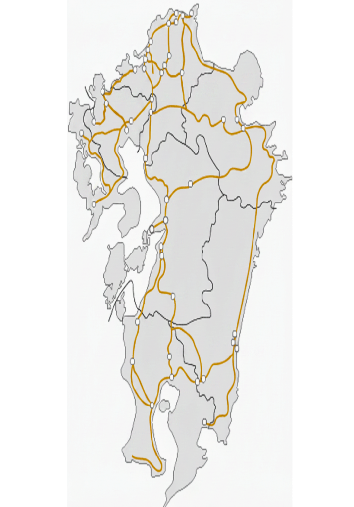 JR九州 路線図